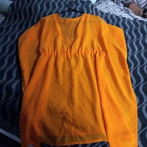 Swimsuit cover upthat is 21 inches from pit to pit